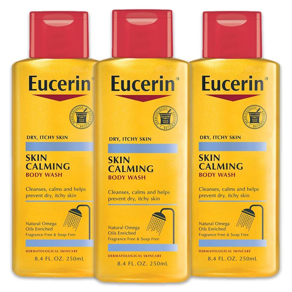 PACK 3 EUCERIN GEL DE DUCHA CALMANTE PARA PIEL SECA 250 ML - 6