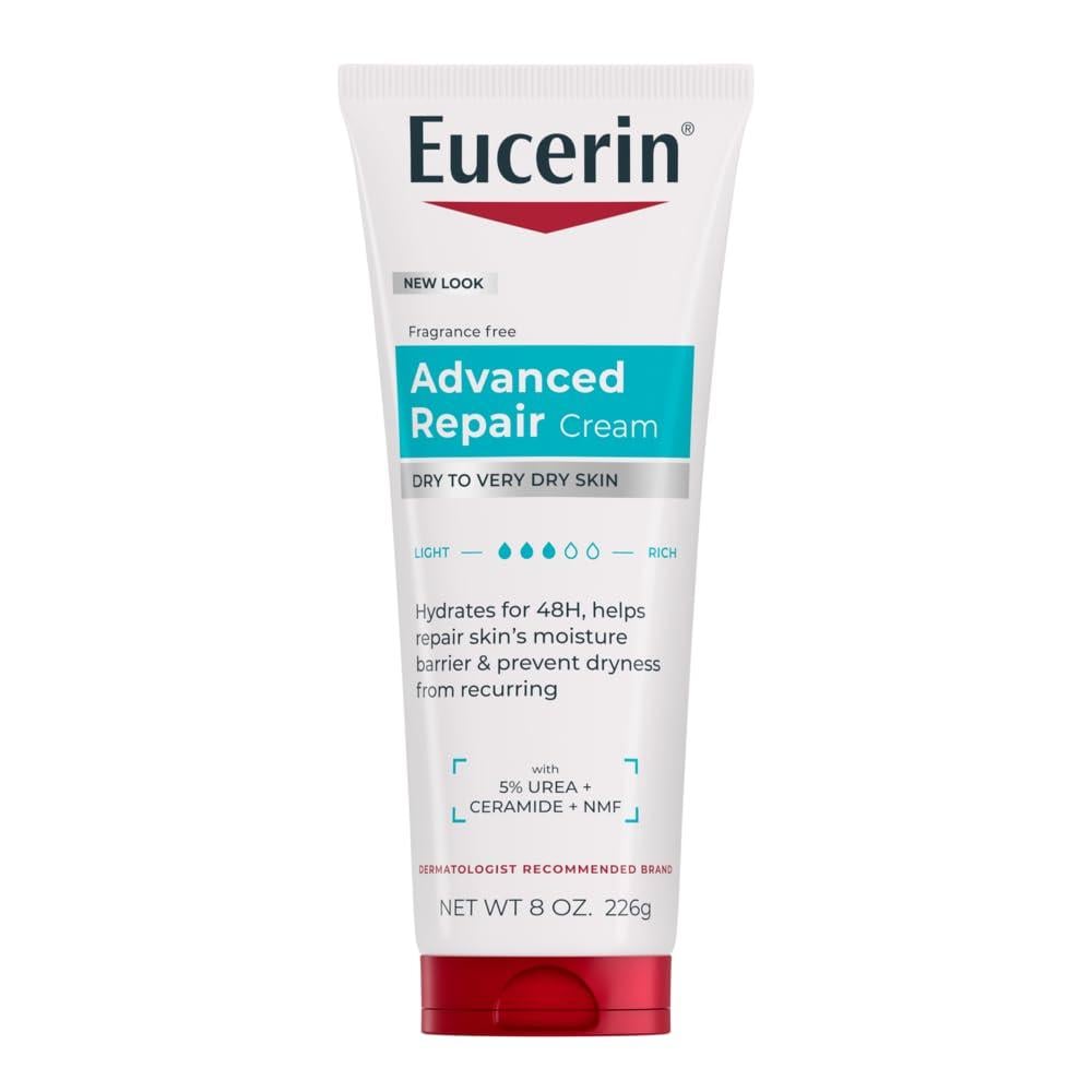EUCERIN CREMA CORPORAL REPARADORA AVANZADA PARA PIEL SECA 8 OZ / 226 GR - 1
