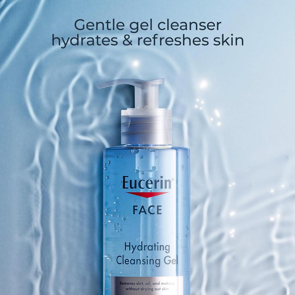 PACK 2 EUCERIN GEL LIMPIADOR FACIAL HIDRATANTE 13.5 FL OZ / 400 ML - 2