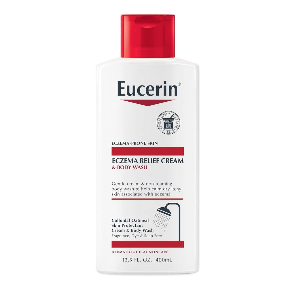 SET EUCERIN GEL DE DUCHA + CREMA ALIVIO DEL ECCEMA 384 ML + 142 ML - 5