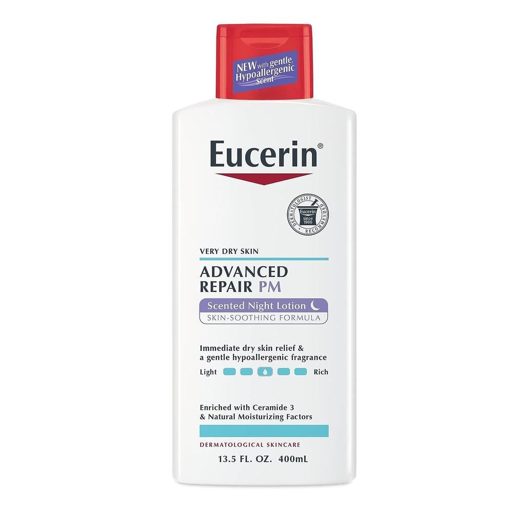 EUCERIN ADVANCED REPAIR LOCIÓN NOCTURNA HIDRATANTE 13.5 OZ / 400 ML - 1