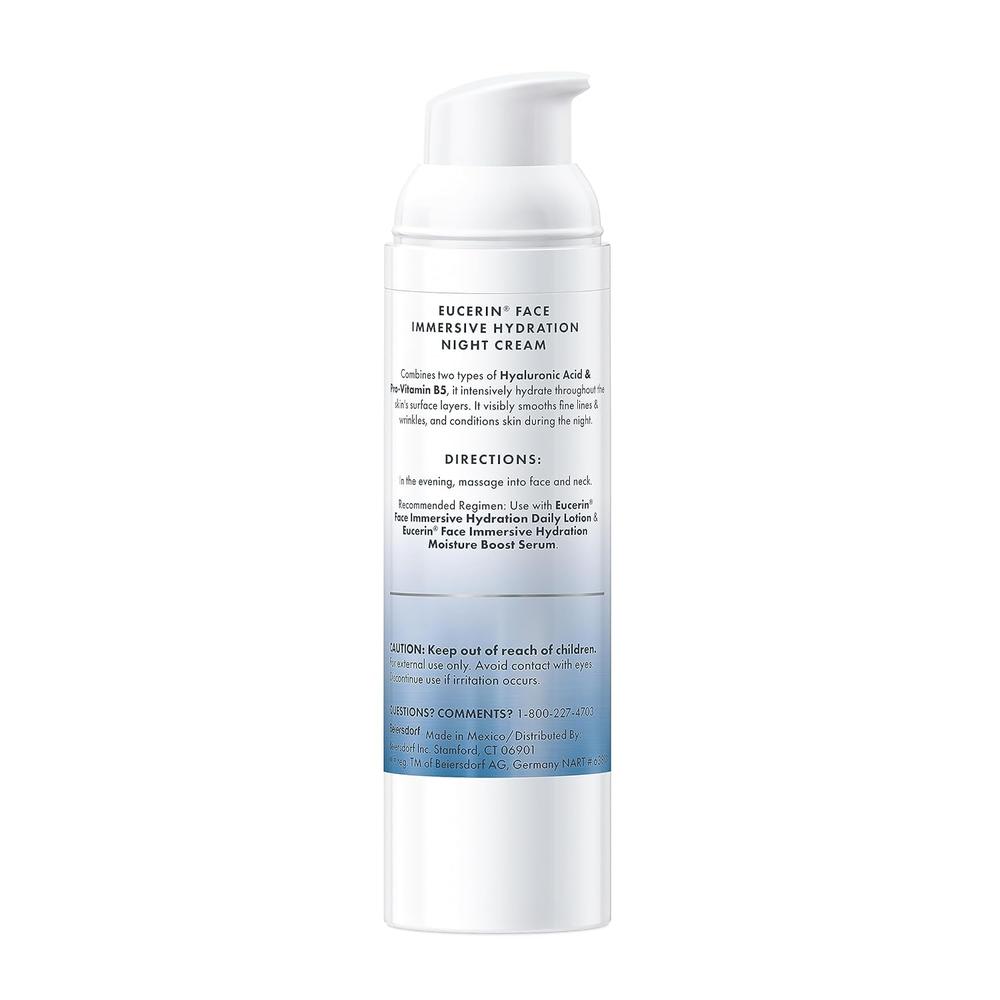 EUCERIN CREMA FACIAL DE NOCHE HIDRATANTE INTENSIVA 2.5 OZ / 71 GR - 2