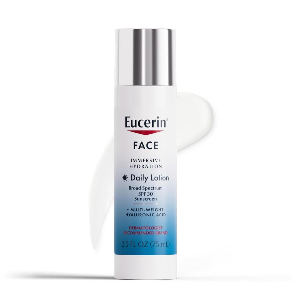 EUCERIN LOCIÓN FACIAL CON PROTECTOR SOLAR SPF 30 2.5 FL OZ / 75 ML - 1