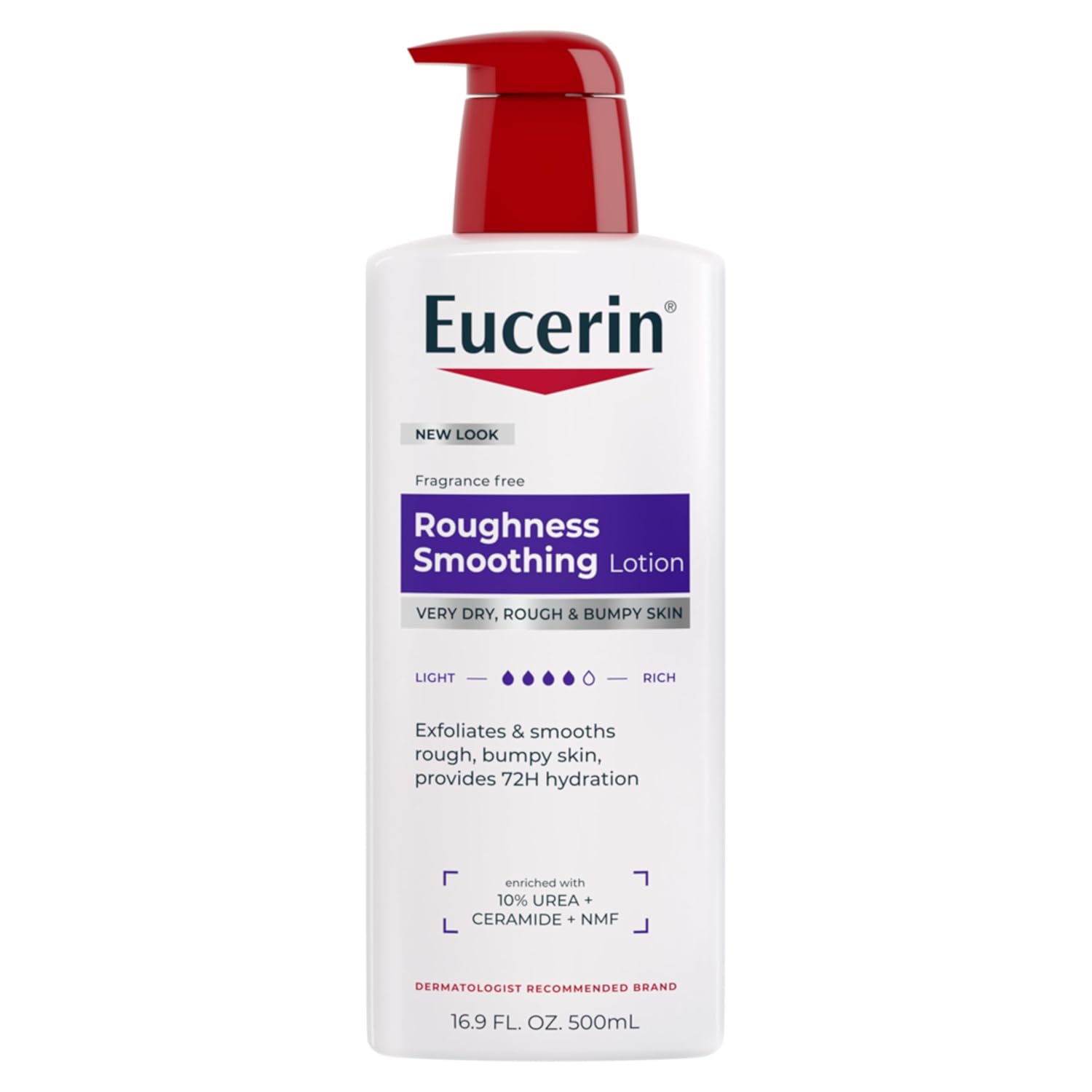 EUCERIN LOCIÓN CORPORAL CON UREA PARA PIEL MUY SECA 16.9 FL OZ / 500 ML - 1