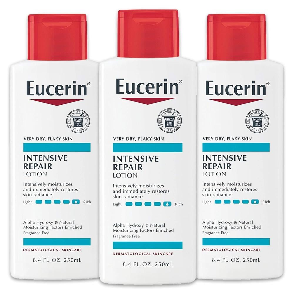 PACK 3 EUCERIN LOCIÓN REPARADORA INTENSIVA PARA PIEL MUY SECA 250 ML - 1