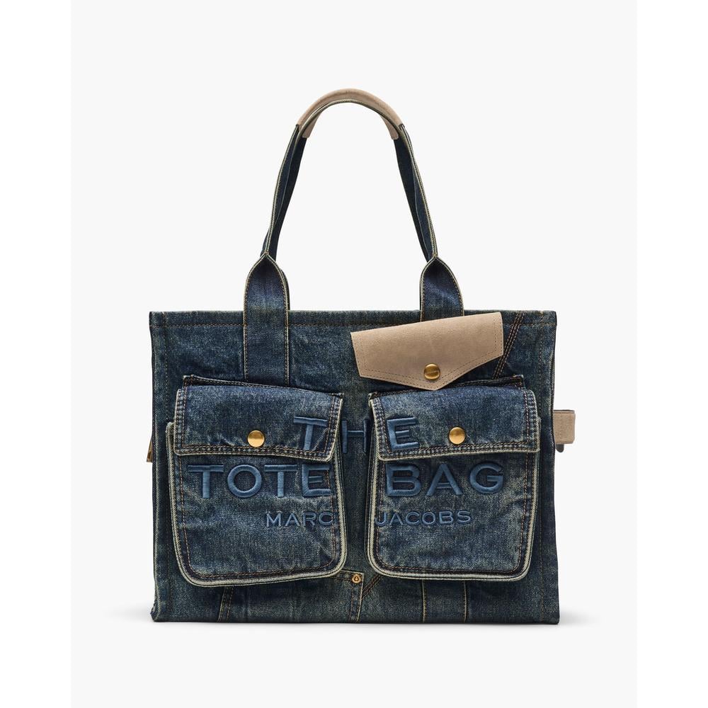 CARTERA MARC JACOBS THE CARGO TOTE LARGE | DARK WASH - 1