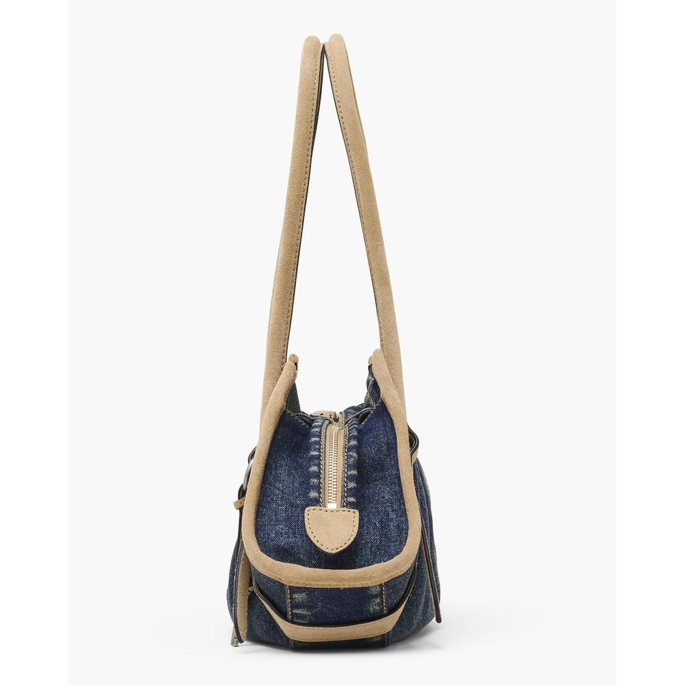 CARTERA MARC JACOBS THE CRISTINA SATCHEL MEDIUM | DARK INDIGO - 4