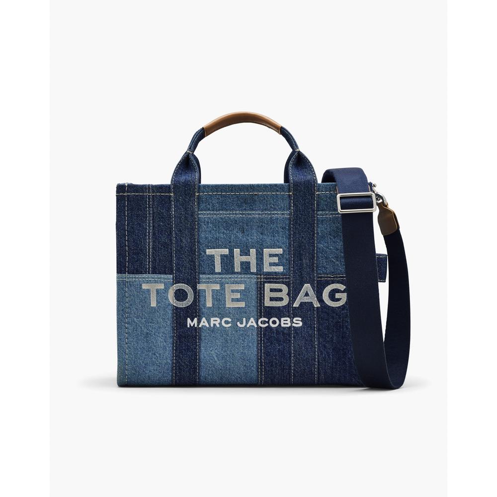 CARTERA MARC JACOBS THE DENIM TOTE MEDIUM | BLUE DENIM - 1