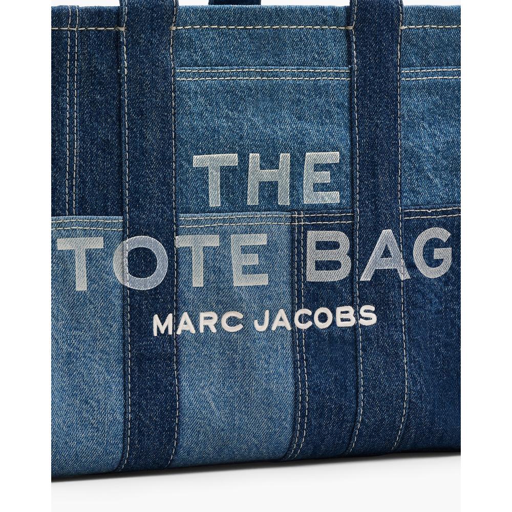 CARTERA MARC JACOBS THE DENIM TOTE MEDIUM | BLUE DENIM - 5