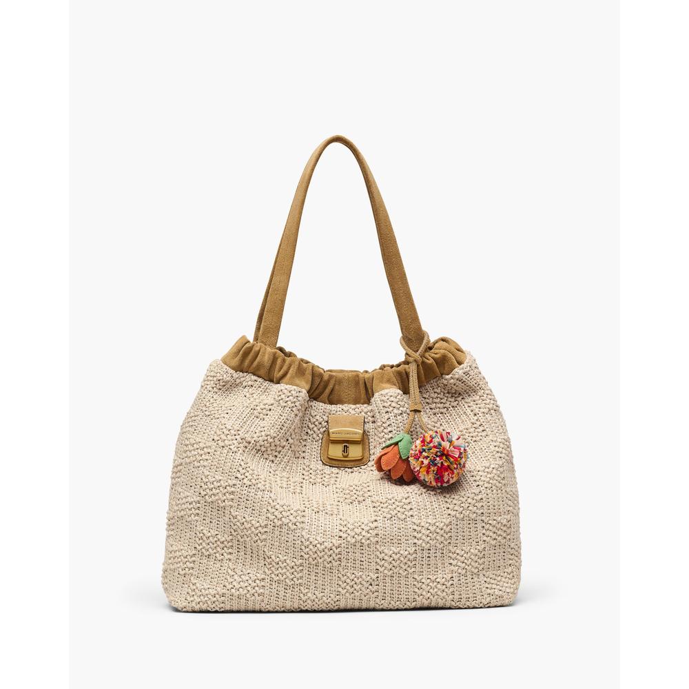 CARTERA MARC JACOBS THE SUMMER WOVEN CRISTINA TOTE | NATURAL - 1
