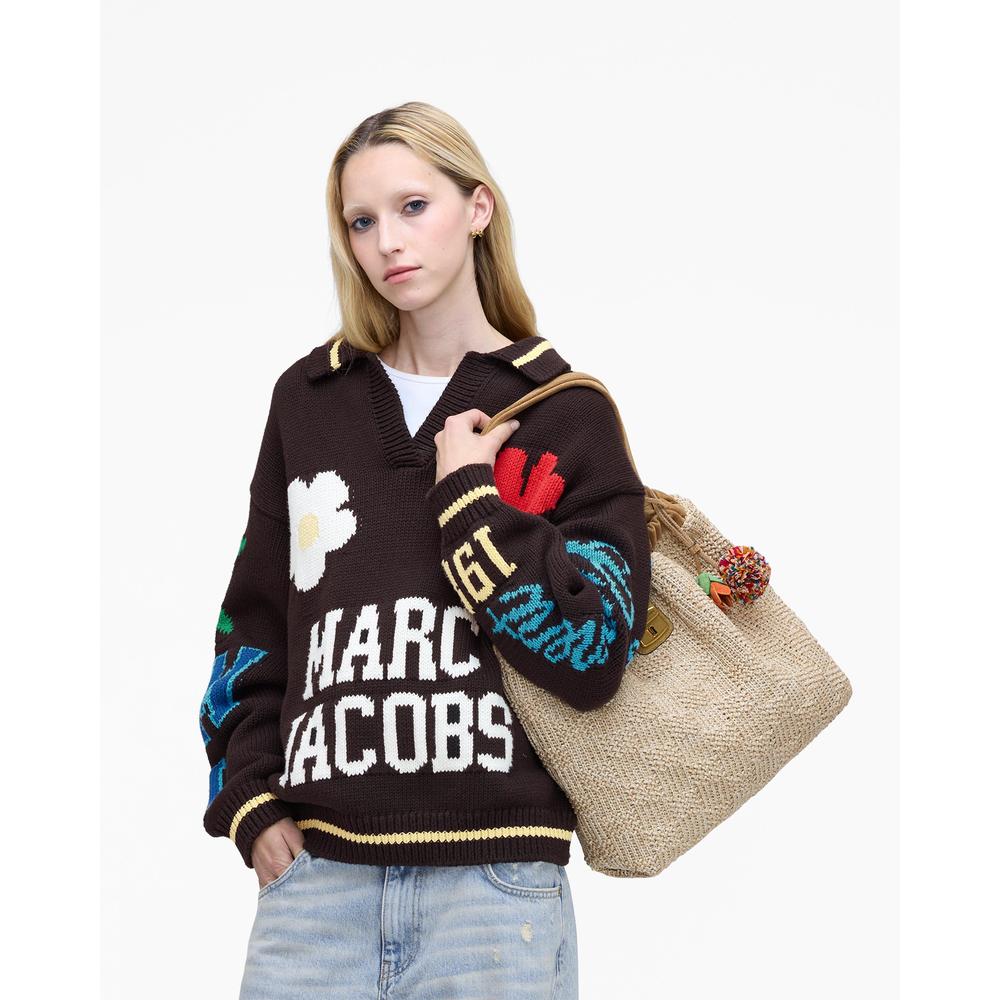 CARTERA MARC JACOBS THE SUMMER WOVEN CRISTINA TOTE | NATURAL - 2