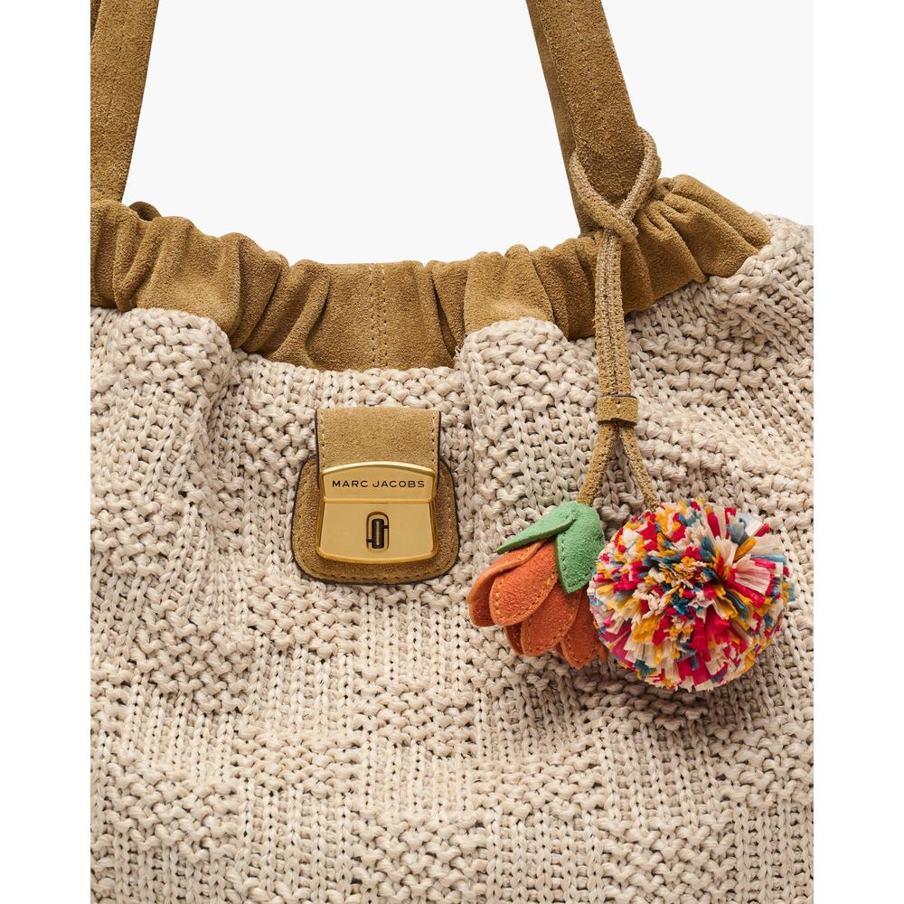 CARTERA MARC JACOBS THE SUMMER WOVEN CRISTINA TOTE | NATURAL - 4