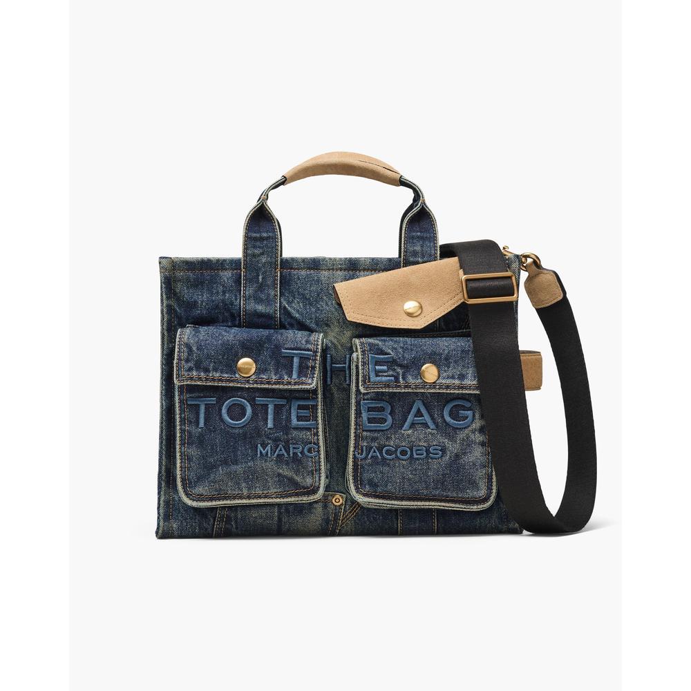 CARTERA MARC JACOBS THE CARGO TOTE MEDIUM | DARK WASH - 1