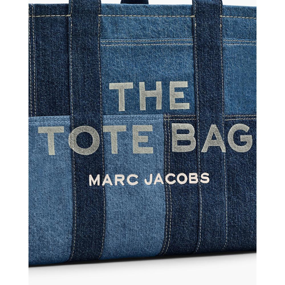 CARTERA MARC JACOBS THE DENIM TOTE LARGE | BLUE DENIM - 5