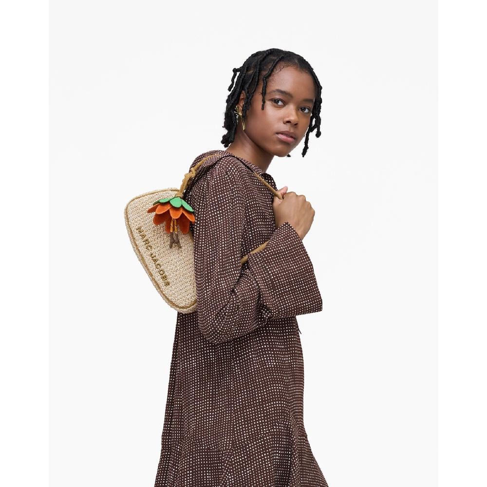 CARTERA MARC JACOBS THE SUMMER WOVEN SHOULDER | NATURAL - 2