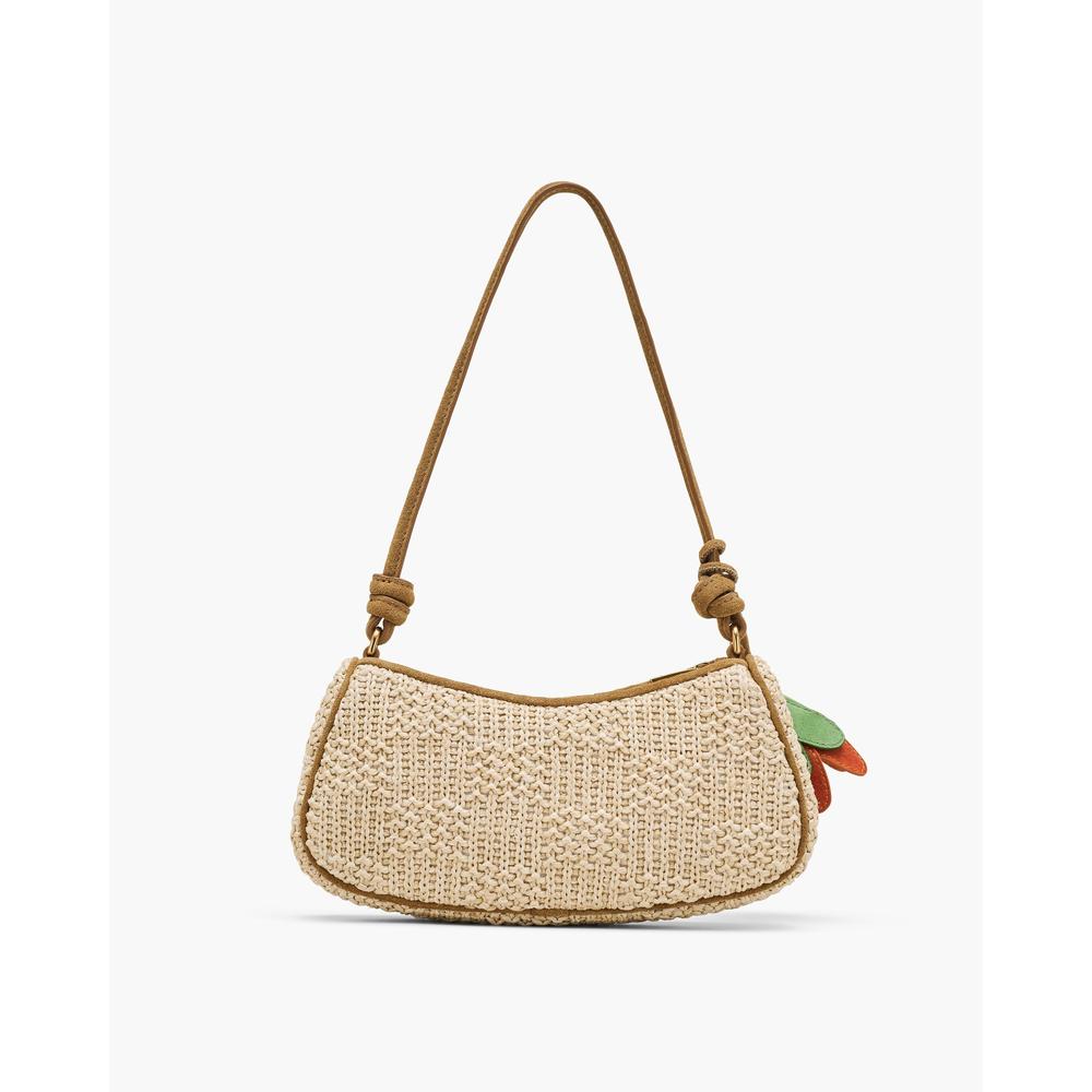 CARTERA MARC JACOBS THE SUMMER WOVEN SHOULDER | NATURAL - 3