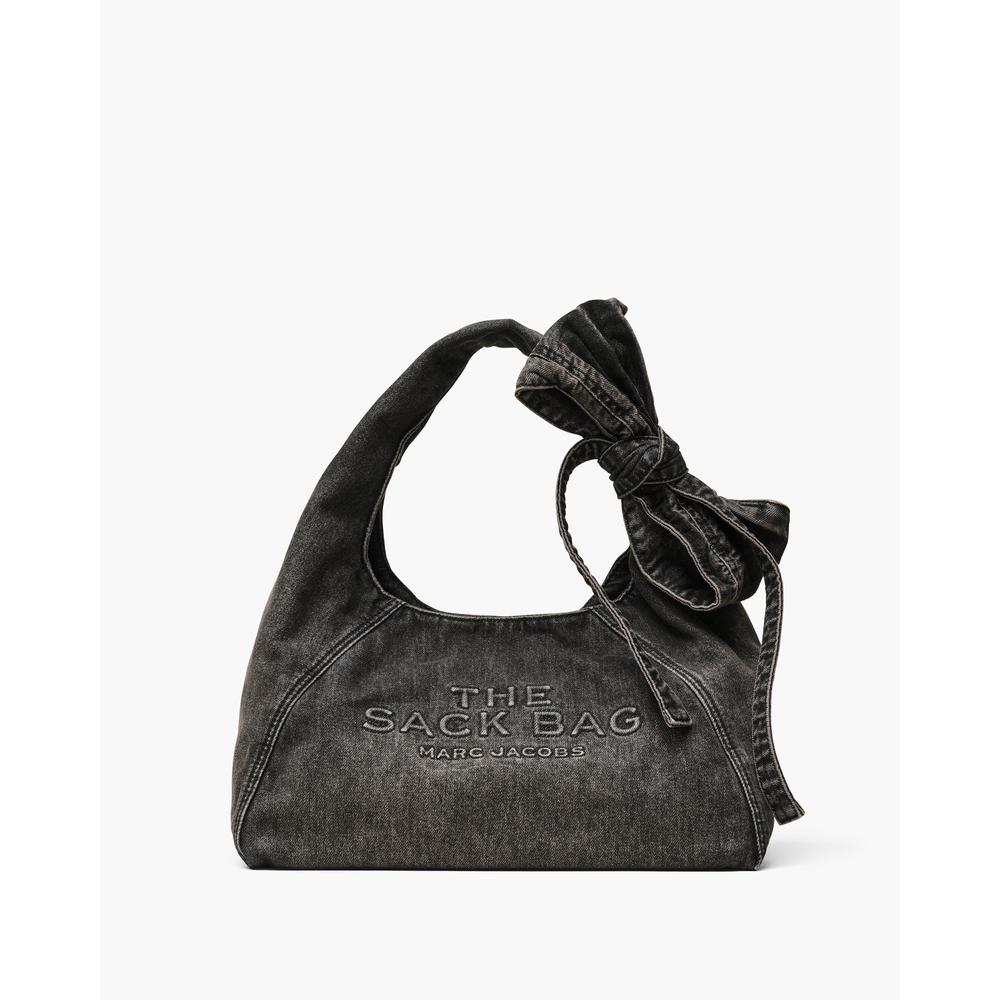 CARTERA MARC JACOBS THE BOW DENIM SACK MEDIUM - 1