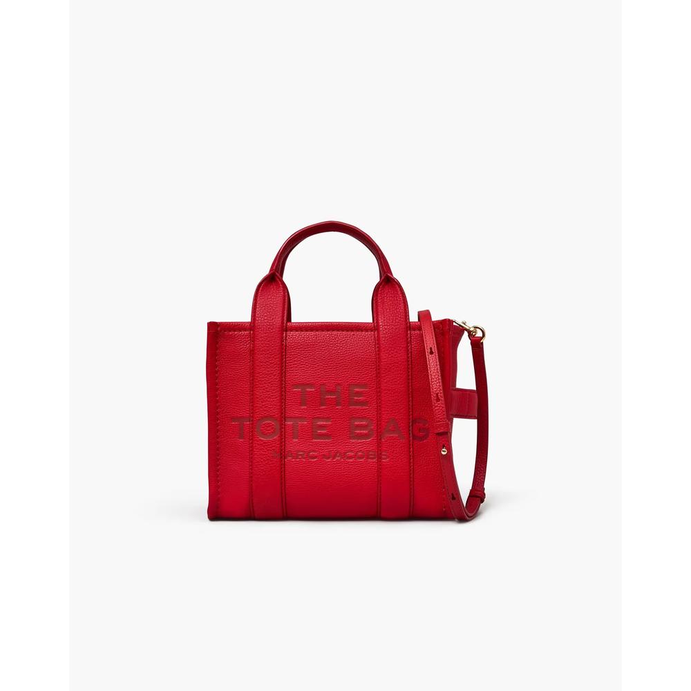 CARTERA MARC JACOBS THE LEATHER TOTE SMALL - 3