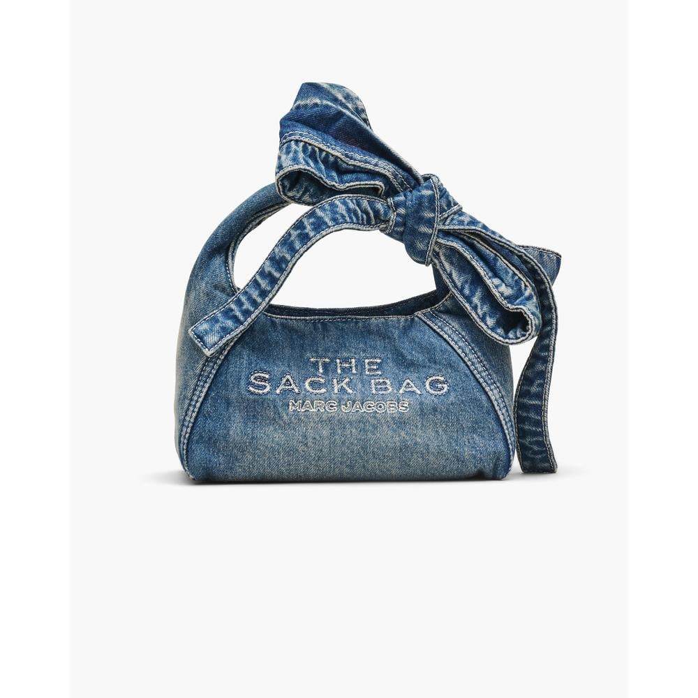 CARTERA MARC JACOBS THE BOW DENIM SACK MINI - 1