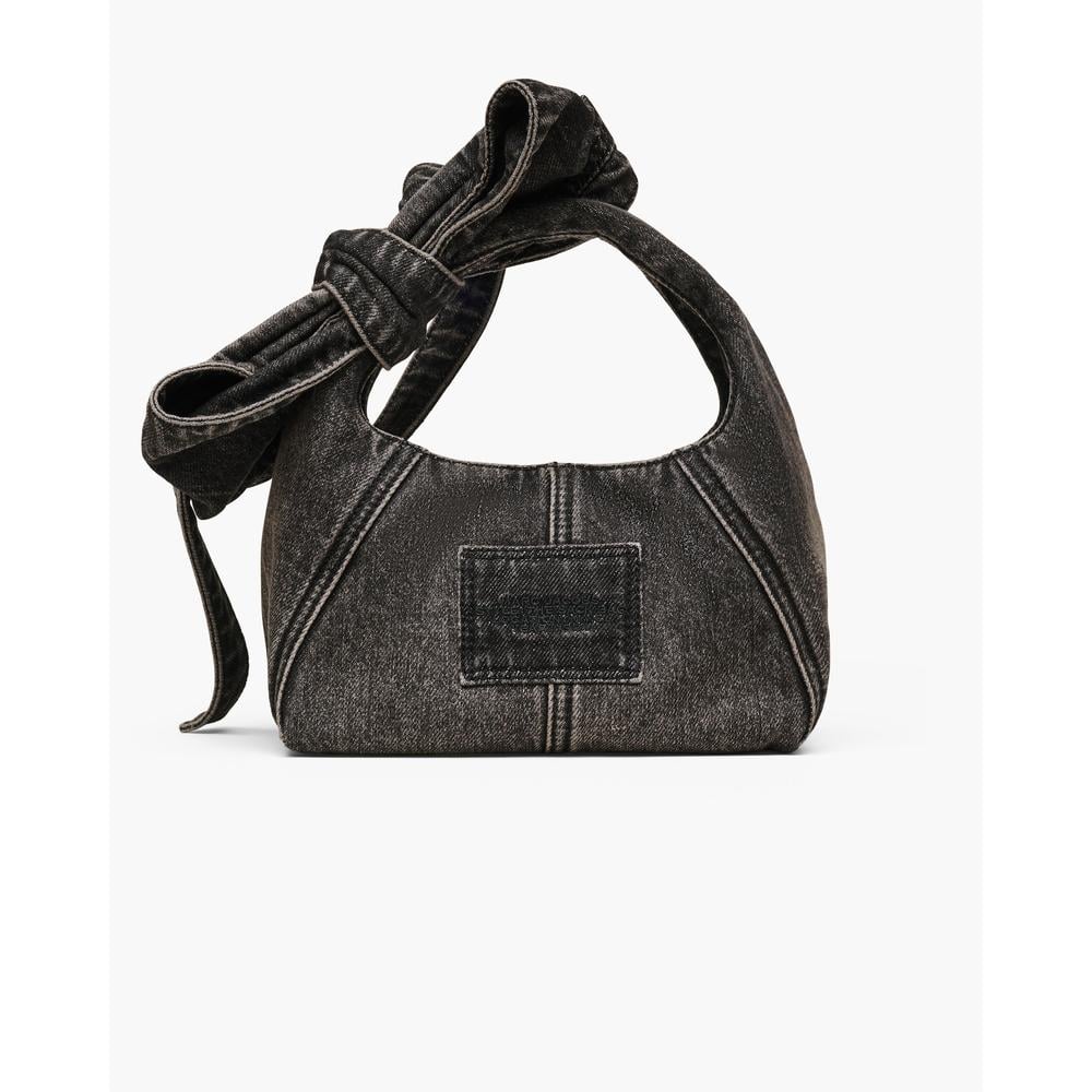 CARTERA MARC JACOBS THE BOW DENIM SACK MINI - 3