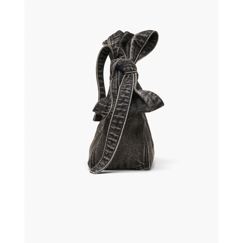 CARTERA MARC JACOBS THE BOW DENIM SACK MINI - 5