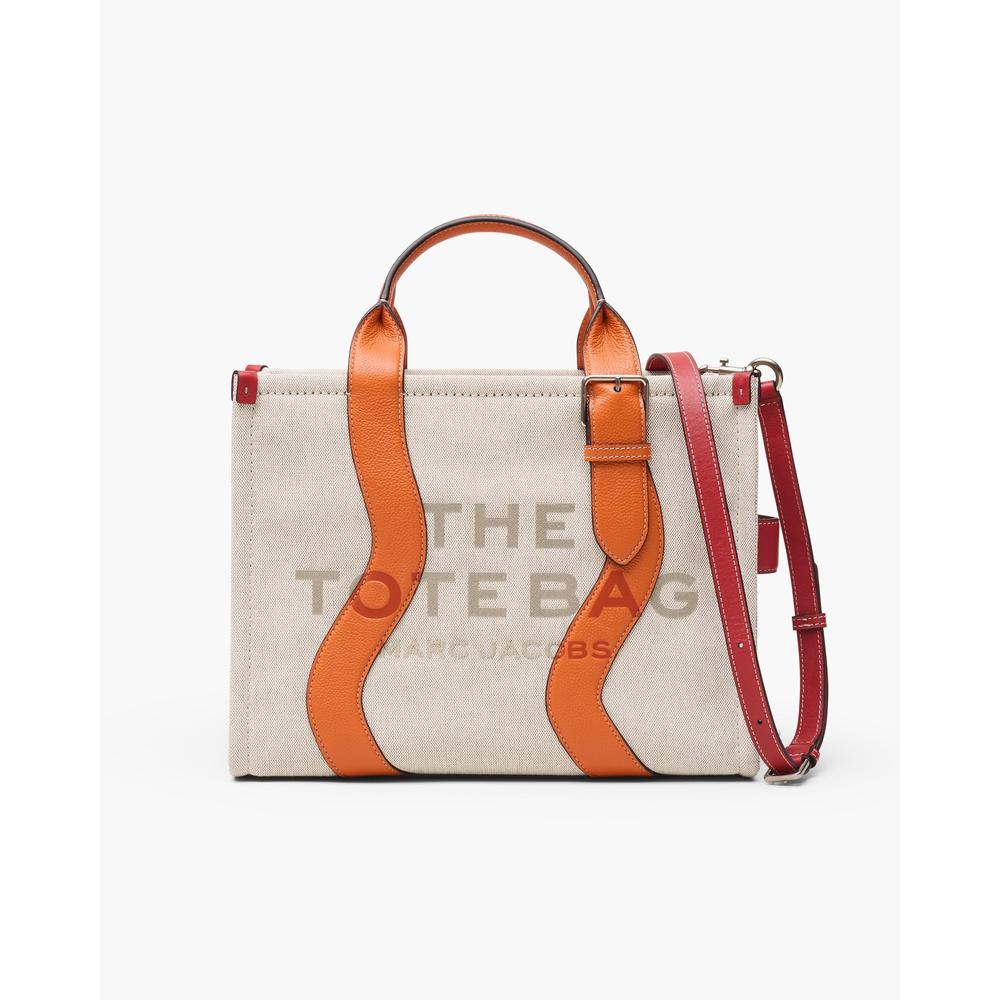 CARTERA MARC JACOBS THE WAVY CANVAS TOTE MEDIUM - 1