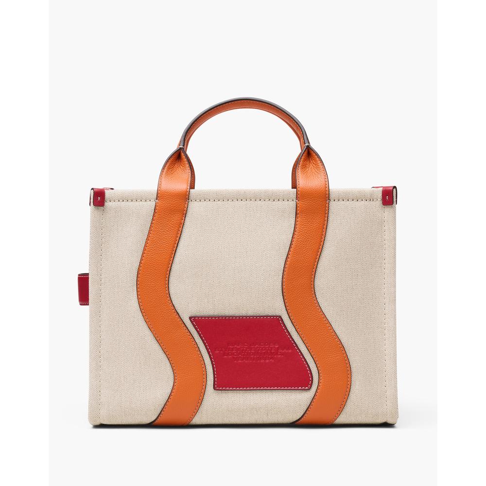 CARTERA MARC JACOBS THE WAVY CANVAS TOTE MEDIUM - 3