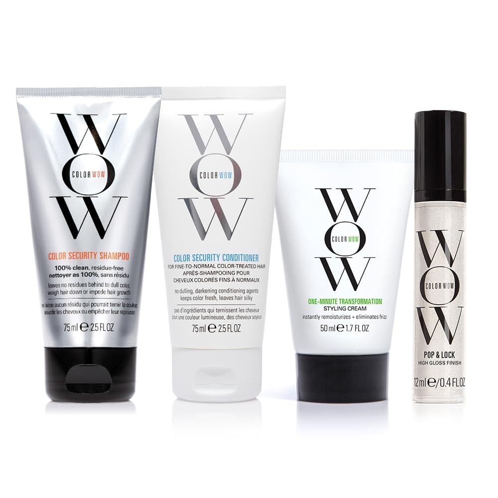 SET CREMA CAPILAR COLOR WOW ONE MINUTE TRANSFORMATION 4 PZS - 1