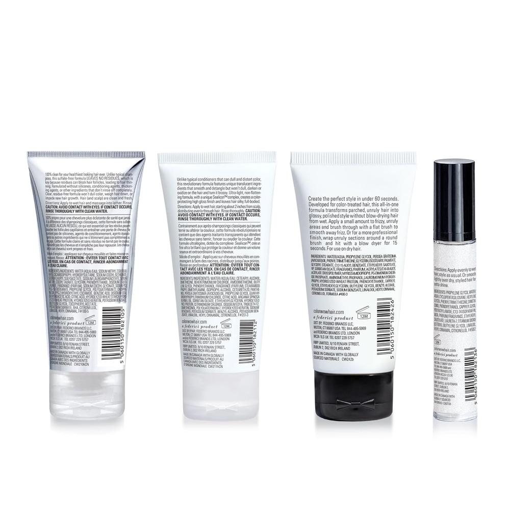 SET CREMA CAPILAR COLOR WOW ONE MINUTE TRANSFORMATION 4 PZS - 4
