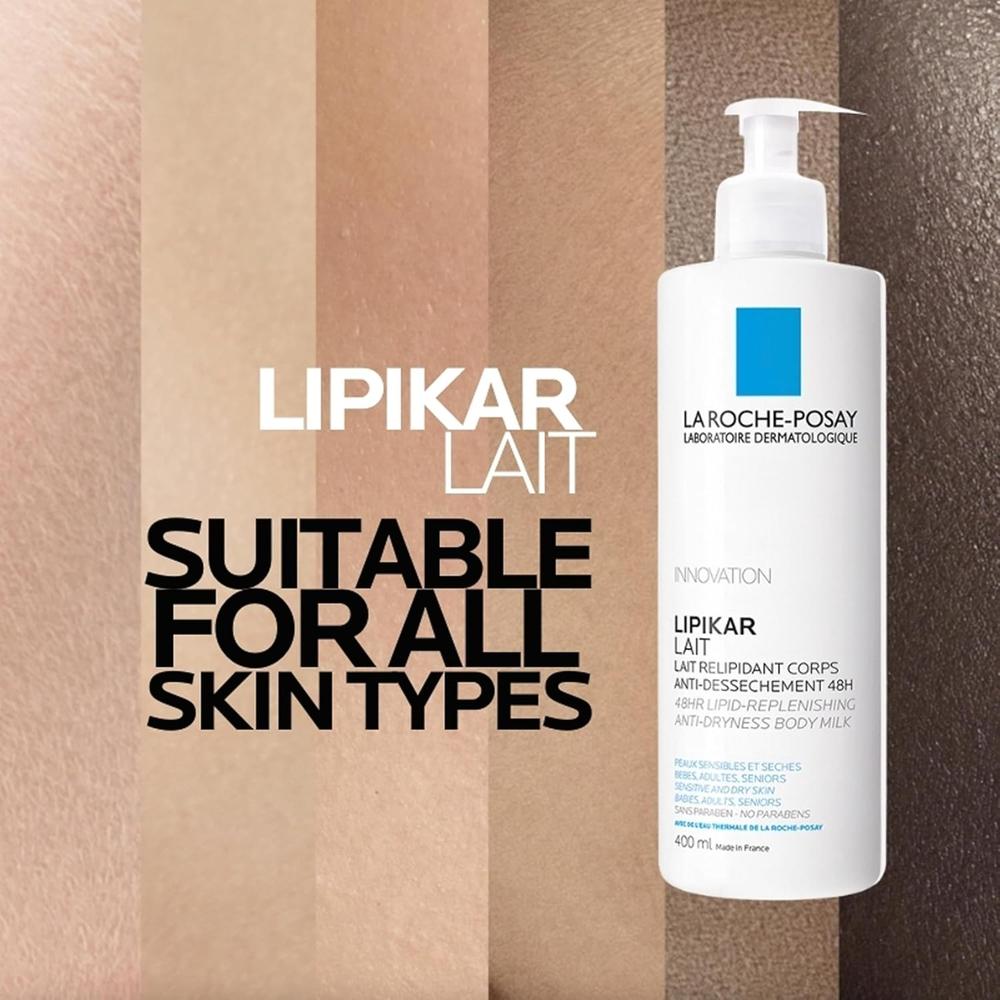 PACK 2 LA ROCHE-POSAY LIPIKAR LOCIÓN CORPORAL HIDRATANTE REPARADORA 13.5 OZ / 400 ML - 5