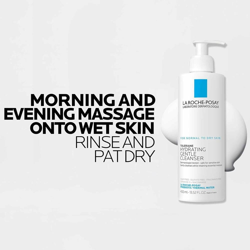 SET LA ROCHE-POSAY LIPIKAR AP+M CREMA CORPORAL TRIPLE REPAIR 400 ML + TOLERAINE LIMPIADOR 100 ML - 5