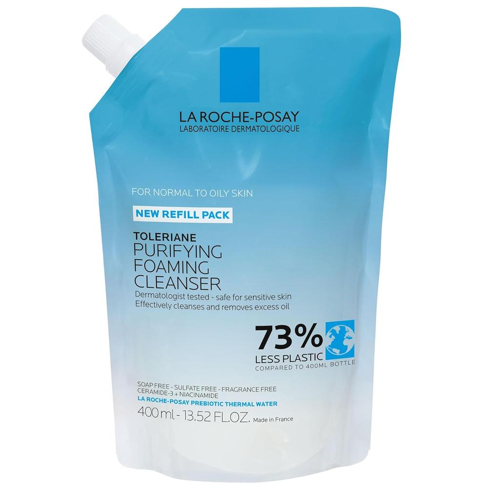 LIMPIADOR FACIAL ESPUMOSO REFILL TOLERIANE LA ROCHE-POSAY 13.5 OZ / 400 ML - 1