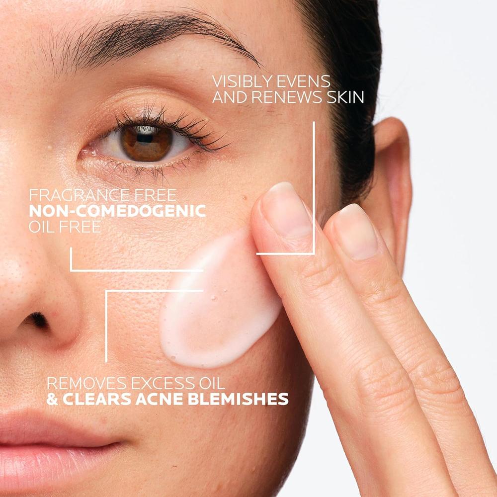 GEL LIMPIADOR ANTIACNÉ PERÓXIDO DE BENZOILO 4% EFFACLAR LA ROCHE-POSAY 6.7 OZ / 200 ML - 3