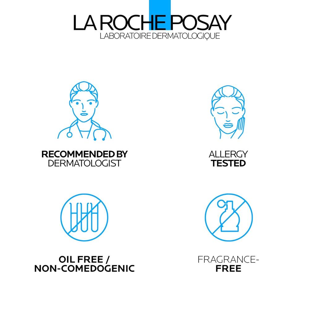 GEL LIMPIADOR ANTIACNÉ PERÓXIDO DE BENZOILO 4% EFFACLAR LA ROCHE-POSAY 6.7 OZ / 200 ML - 6