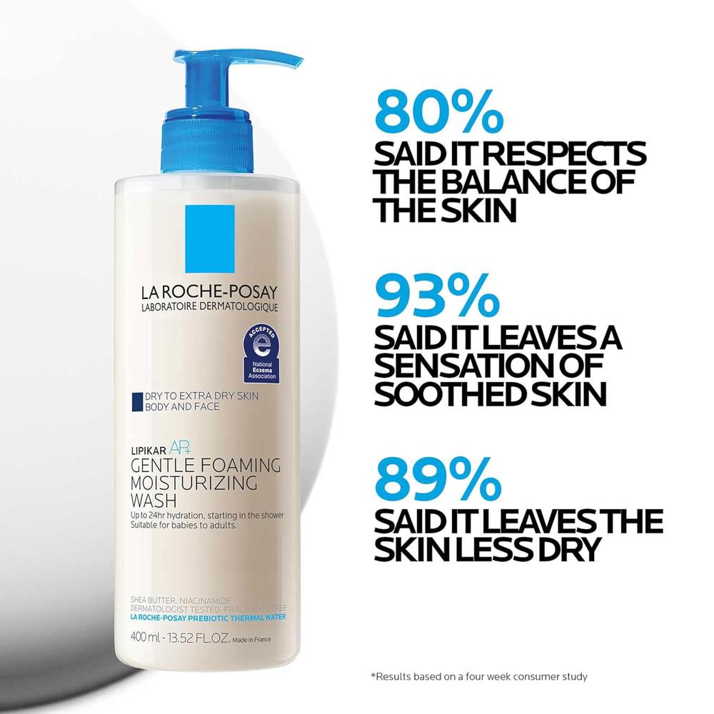 GEL DE DUCHA HIDRATANTE LIPIKAR AP+ LA ROCHE-POSAY 3.4 OZ / 100 ML - 4