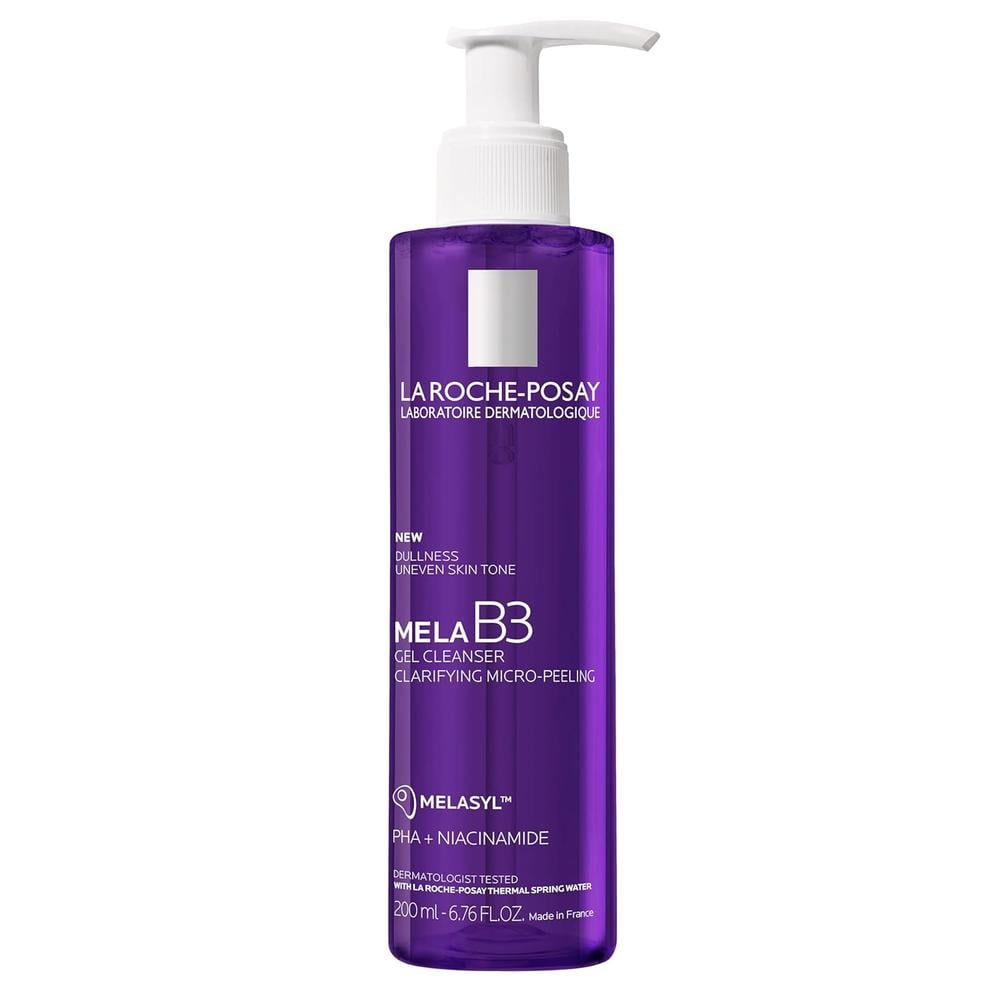 GEL LIMPIADOR FACIAL ANTIMANCHAS MELA B3 LA ROCHE-POSAY 6.76 OZ / 200 ML - 1