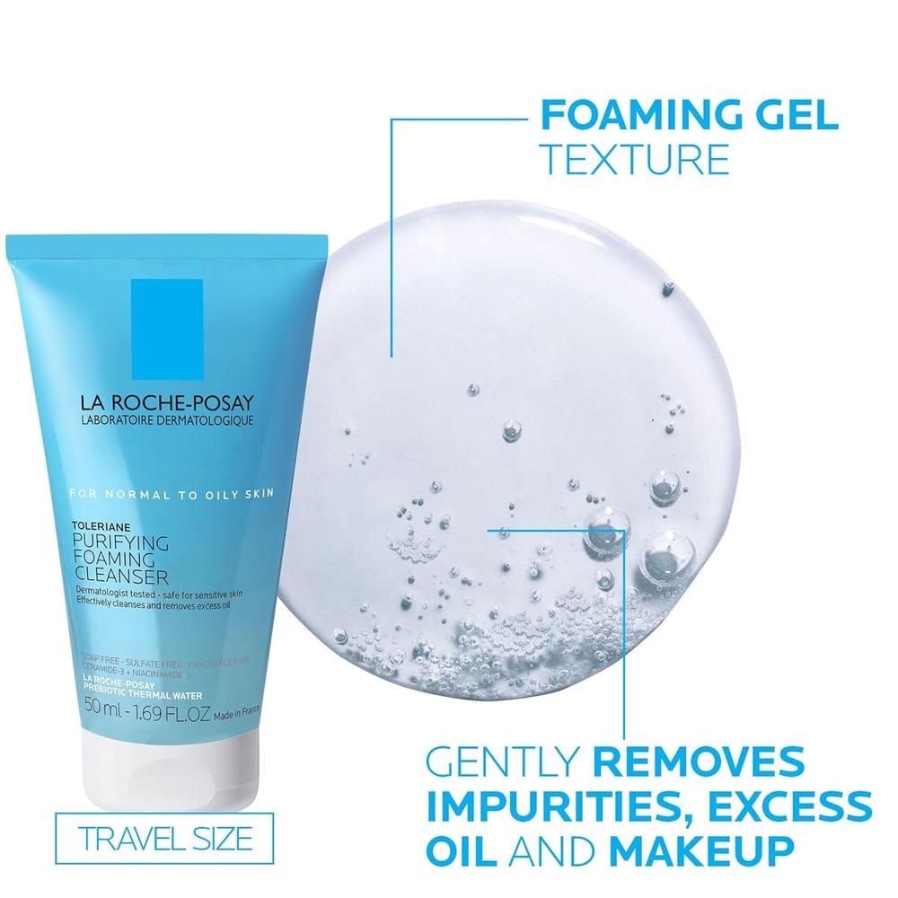 SET LA ROCHE-POSAY TOLERIANE DOUBLE REPAIR + TOLERAINE LIMPIADOR 2PZS - 6