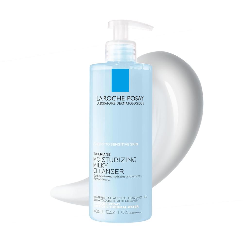 LIMPIADOR FACIAL HIDRATANTE EN LECHE TOLERIANE LA ROCHE-POSAY 13.5 OZ / 400 ML - 1