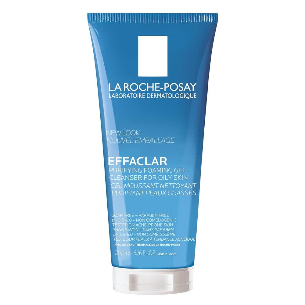 GEL LIMPIADOR ESPUMOSO PIEL GRASA EFFACLAR LA ROCHE-POSAY 6.76 OZ / 200 ML - 1