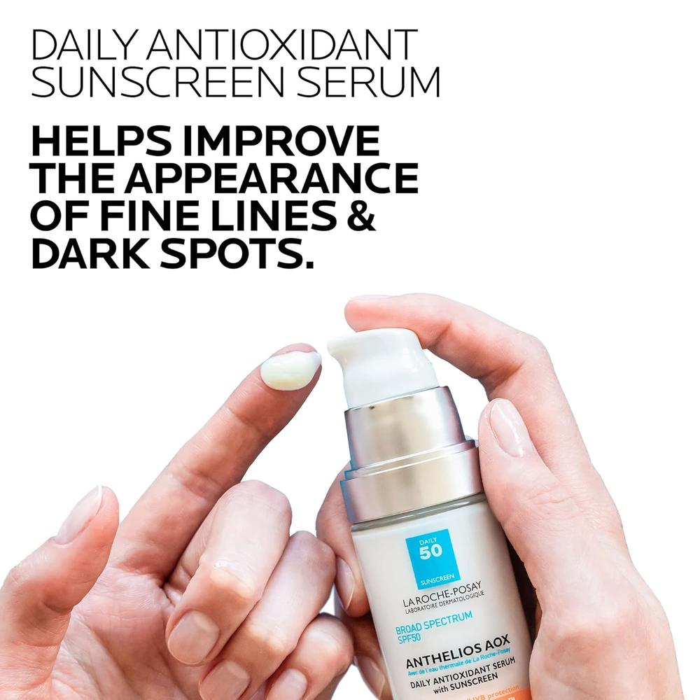 SÉRUM ANTIOXIDANTE CON SPF ANTHELIOS AOX LA ROCHE-POSAY 1 OZ / 30 ML - 3