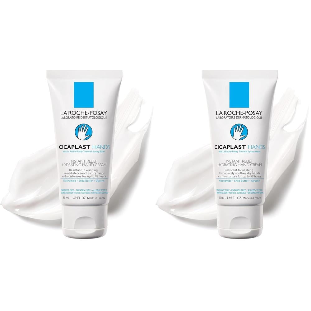 PACK 2 LA ROCHE-POSAY CICAPLAST CREMA DE MANOS HIDRATANTE 1.7 OZ / 50 ML - 1
