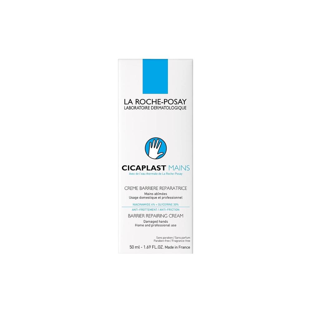PACK 2 LA ROCHE-POSAY CICAPLAST CREMA DE MANOS HIDRATANTE 1.7 OZ / 50 ML - 3