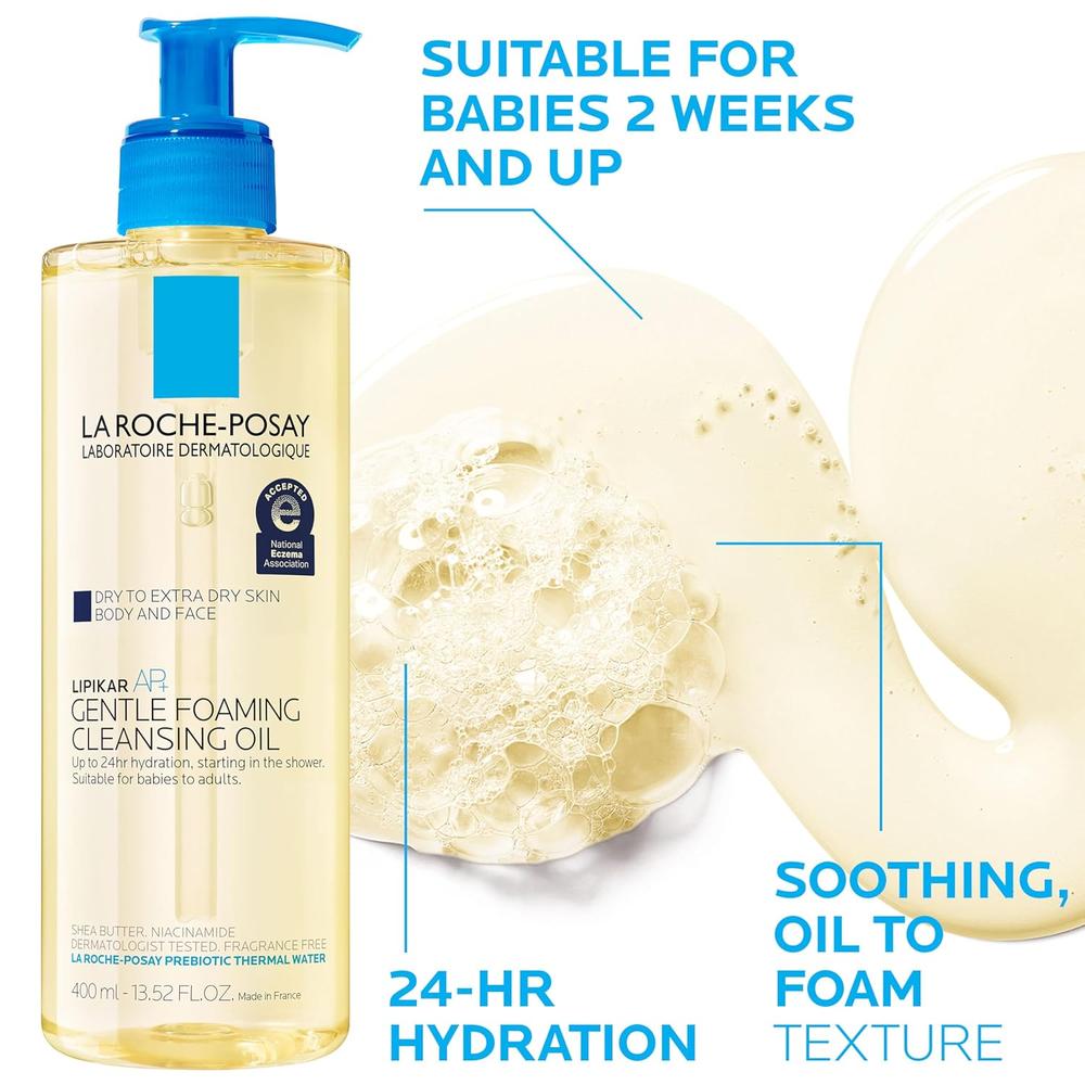 SET LA ROCHE-POSAY LIPIKAR AP+M CREMA CORPORAL+ LIPIKAR AP+M LIMPIADOR 2 PZS - 6
