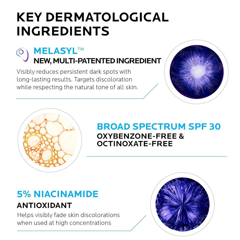 CREMA FACIAL HIDRATANTE SPF 30 MELA B3 LA ROCHE-POSAY 1.35 OZ / 40 ML - 2