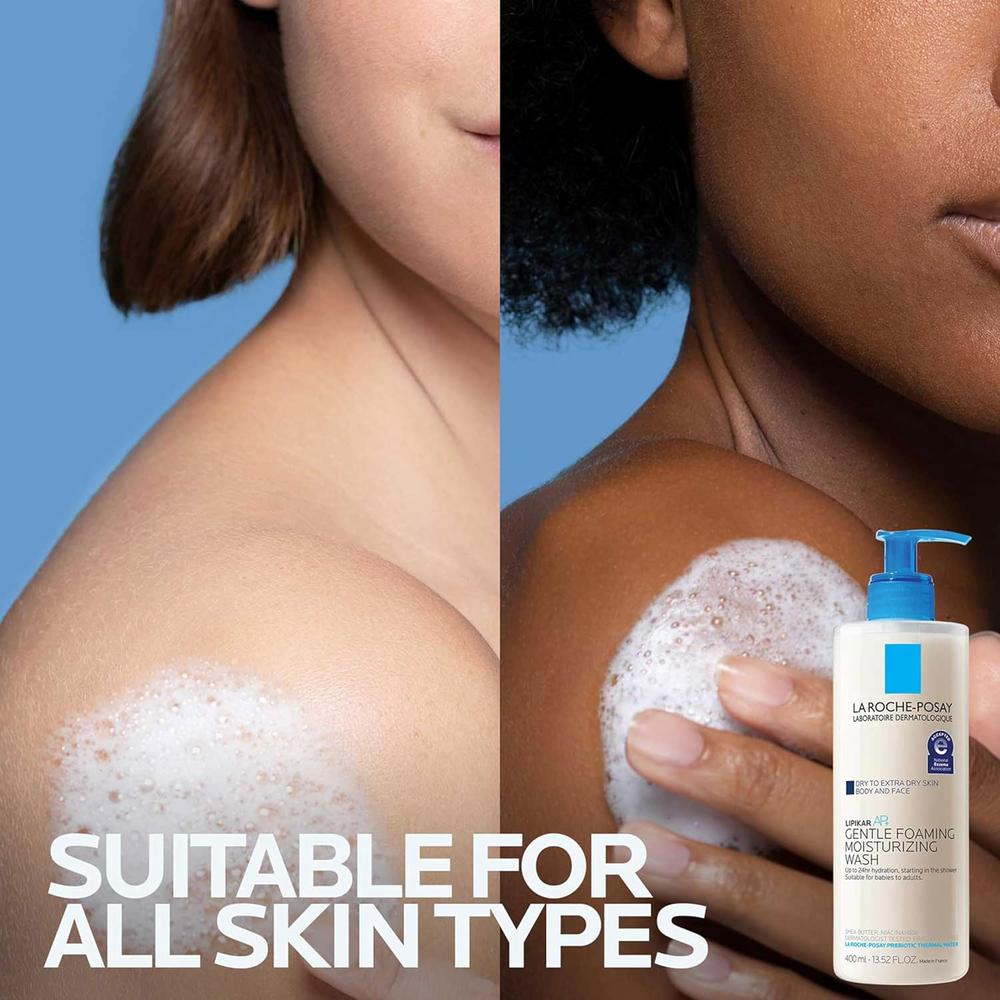 GEL DE DUCHA HIDRATANTE SUAVE LIPIKAR AP+ LA ROCHE-POSAY 13.5 OZ / 400 ML - 6
