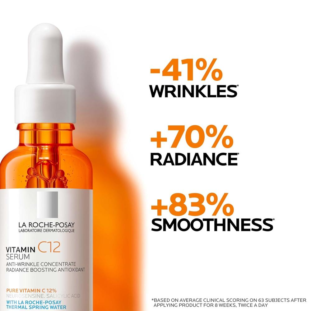 SÉRUM VITAMINA C 12% ILUMINADOR ANTIEDAD LA ROCHE-POSAY 1 OZ / 30 ML - 6
