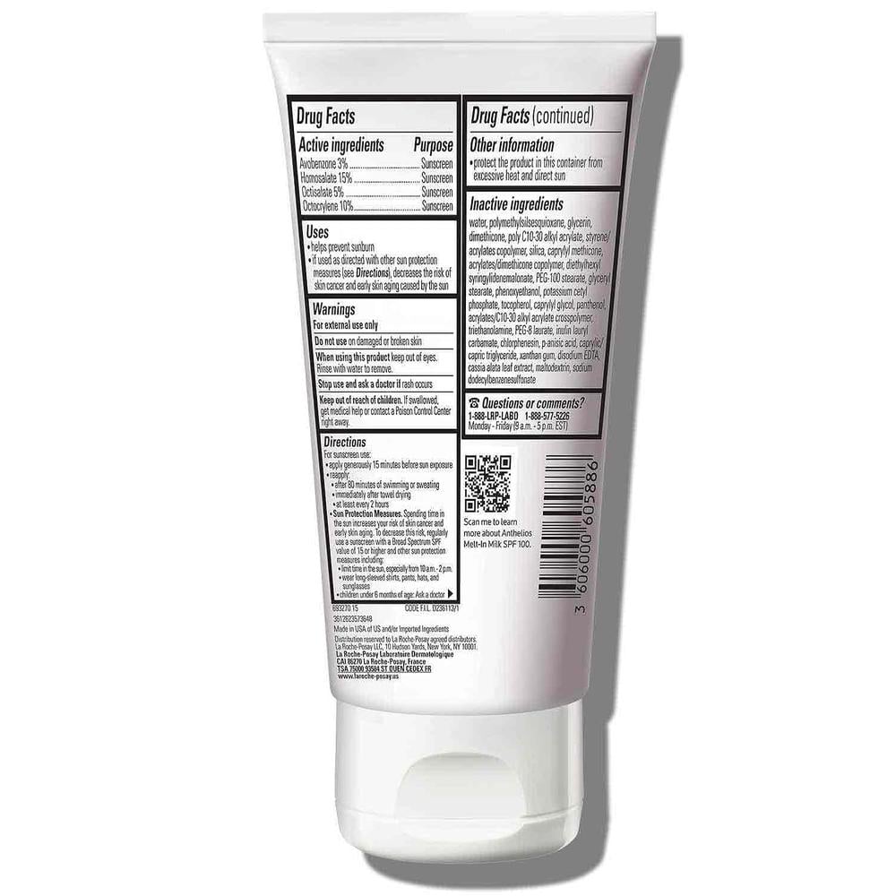 PROTECTOR SOLAR MELT-IN MILK ANTHELIOS LA ROCHE-POSAY 5 OZ / 150 ML - 6