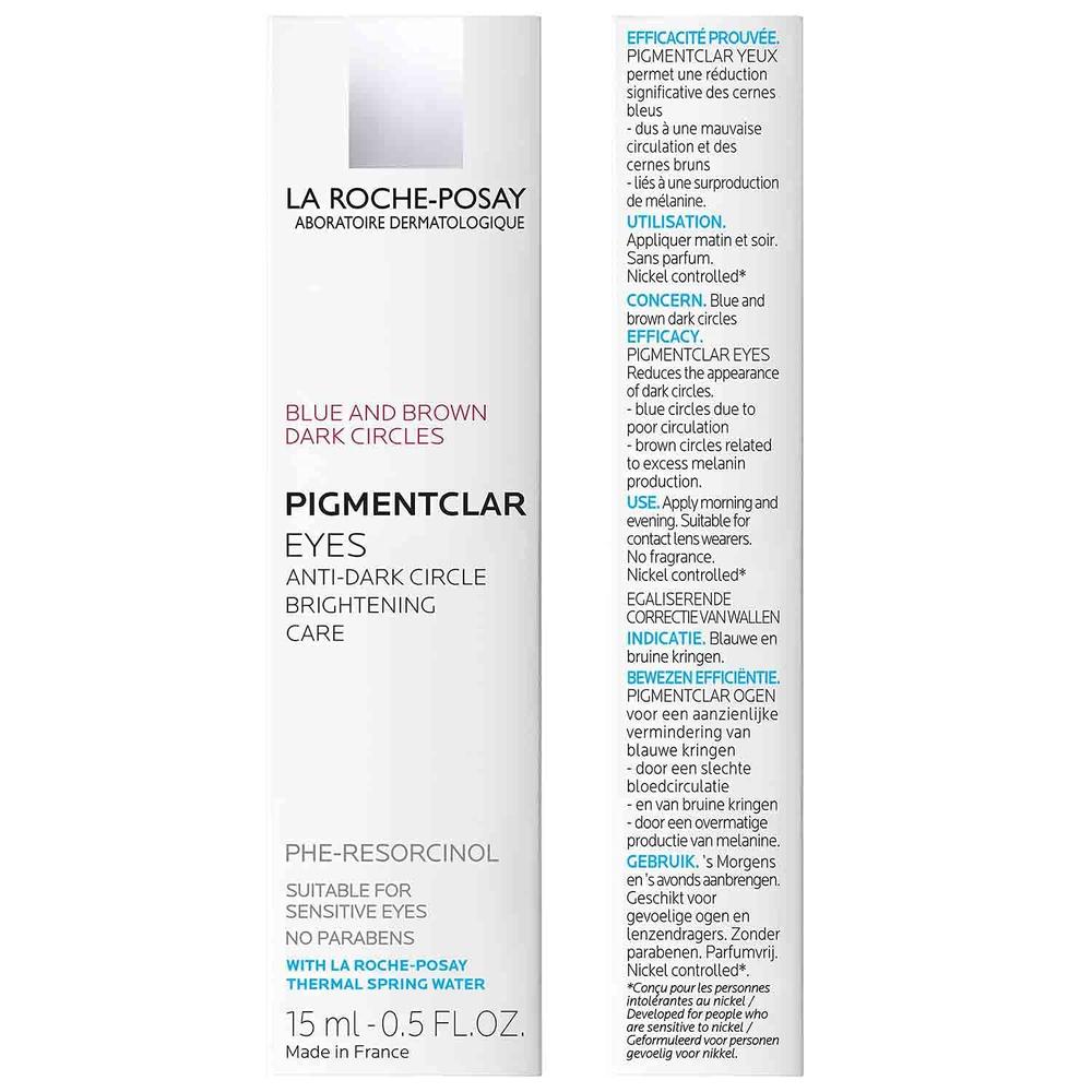 CONTORNO DE OJOS ANTIOJERAS PIGMENTCLAR LA ROCHE-POSAY 0.5 OZ / 15 ML - 2