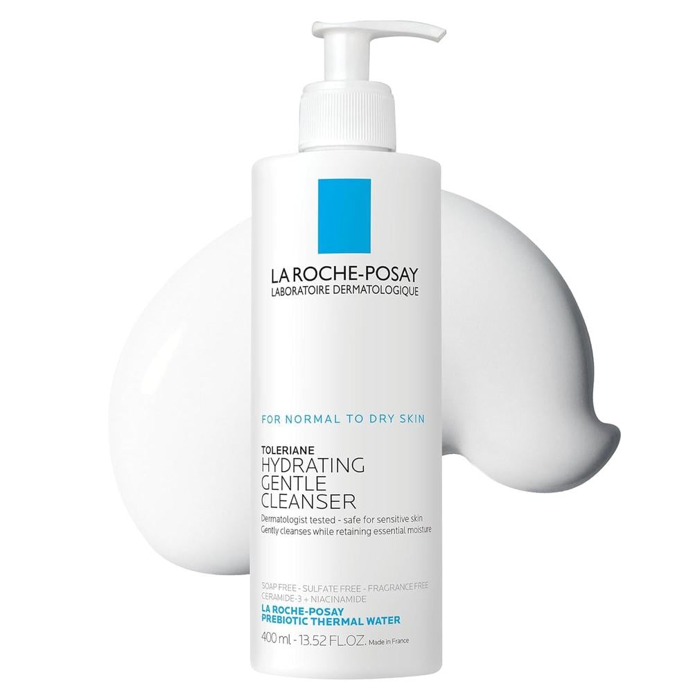 LIMPIADOR FACIAL HIDRATANTE SUAVE TOLERIANE LA ROCHE-POSAY 13.5 OZ / 400 ML - 1