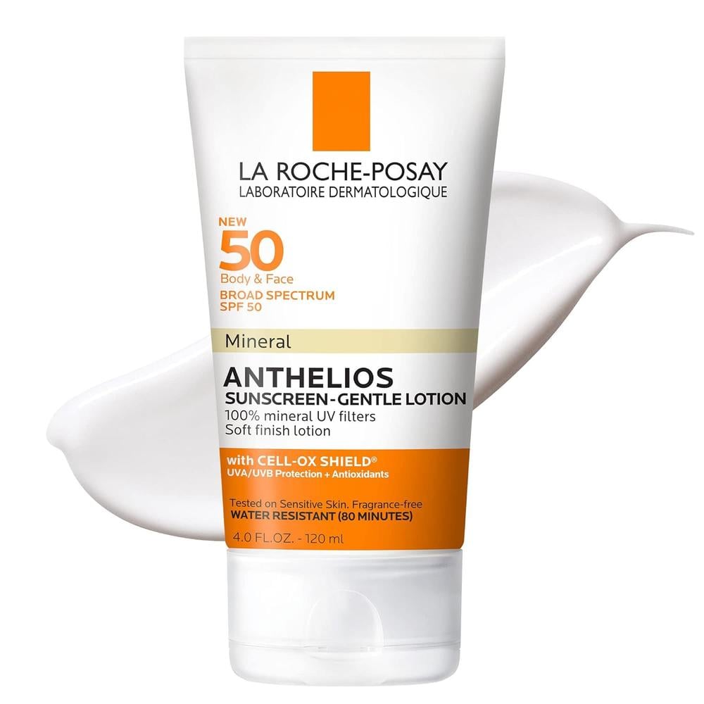 PROTECTOR SOLAR MINERAL SPF 50 ROSTRO Y CUERPO ANTHELIOS LA ROCHE-POSAY 4 OZ / 120 ML - 1
